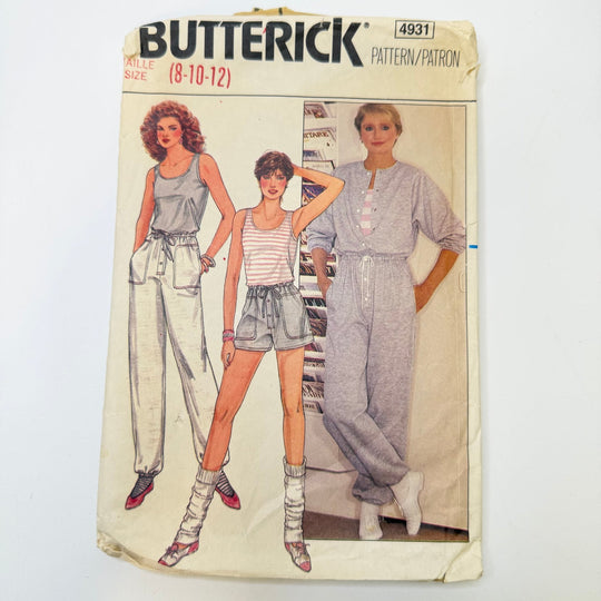 Sewing Pattern - Womenswear - Butterick 4931 - True Deadstock supplies Fabric by private - Sustainable Textile | FABCYCLE