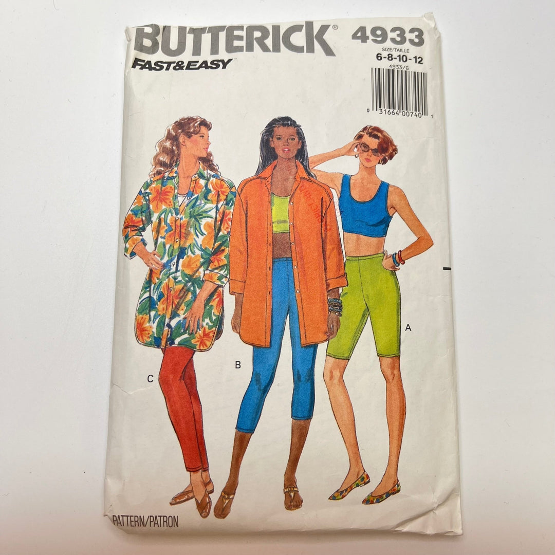 Sewing Pattern - Womenswear - Butterick 4933 - True Deadstock supplies Fabric by private - Sustainable Textile | FABCYCLE