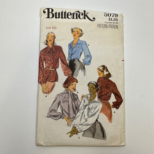 Sewing Pattern - Womenswear - Butterick 5079 - True Deadstock supplies Fabric by private - Sustainable Textile | FABCYCLE