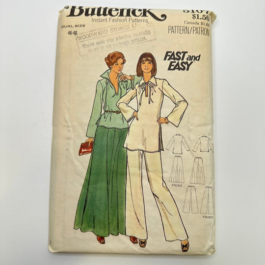 Sewing Pattern - Womenswear - Butterick 5107 - True Deadstock supplies Fabric by private - Sustainable Textile | FABCYCLE