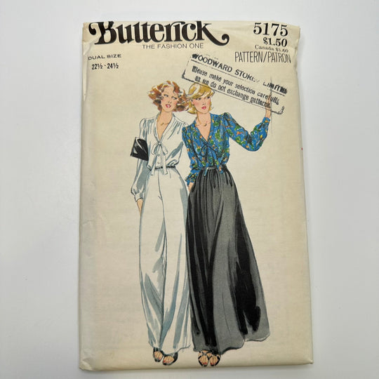 Sewing Pattern - Womenswear - Butterick 5175 - True Deadstock supplies Fabric by private - Sustainable Textile | FABCYCLE