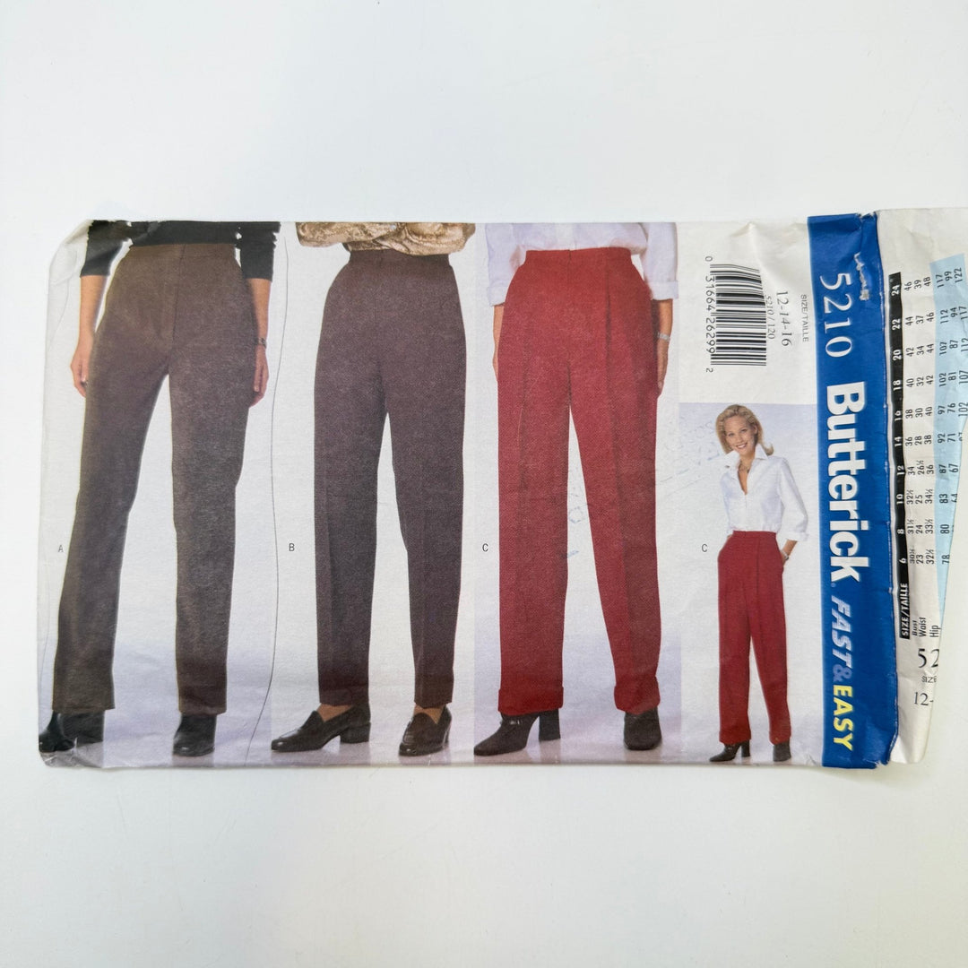 Sewing Pattern - Womenswear - Butterick 5210 - True Deadstock supplies Fabric by private - Sustainable Textile | FABCYCLE