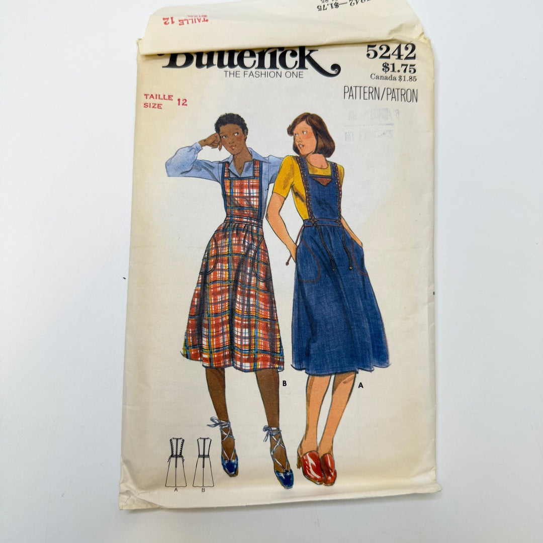 Sewing Pattern - Womenswear - Butterick 5242 - True Deadstock supplies Fabric by private - Sustainable Textile | FABCYCLE