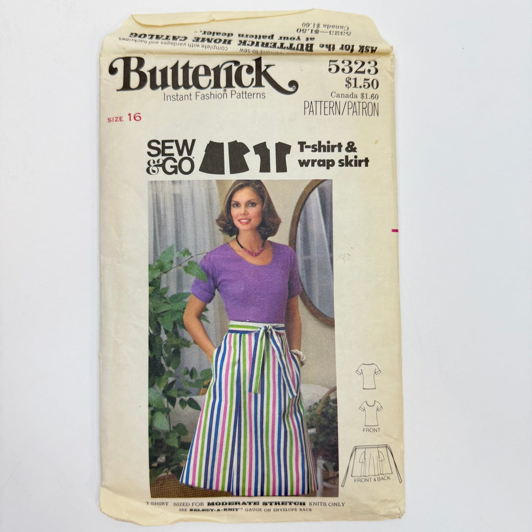 Sewing Pattern - Womenswear - Butterick 5323 - True Deadstock supplies Fabric by private - Sustainable Textile | FABCYCLE