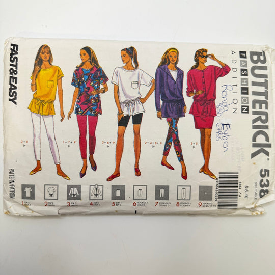 Sewing Pattern - Womenswear - Butterick 5384 - True Deadstock supplies Fabric by private - Sustainable Textile | FABCYCLE