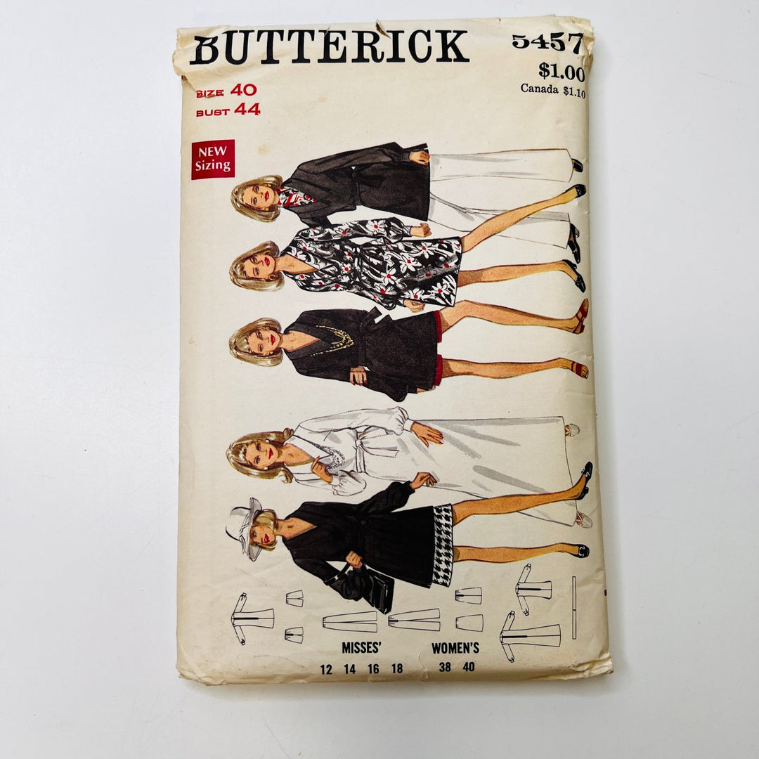 Sewing Pattern - Womenswear - Butterick 5457 - True Deadstock supplies Fabric by private - Sustainable Textile | FABCYCLE