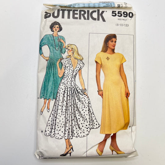 Sewing Pattern - Womenswear - Butterick 5590 - True Deadstock supplies Fabric by private - Sustainable Textile | FABCYCLE