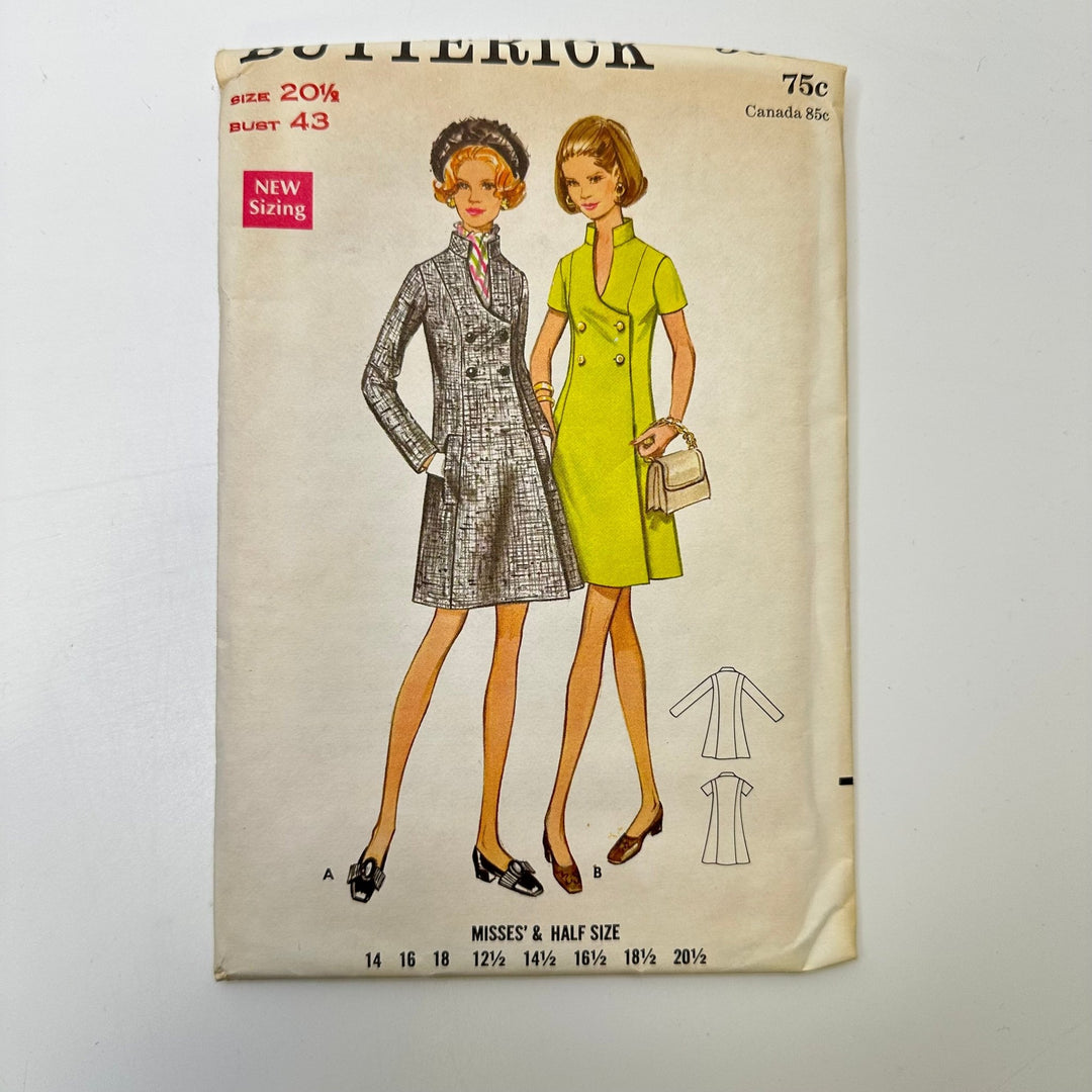 Sewing Pattern - Womenswear - Butterick 5640 - True Deadstock supplies Fabric by private - Sustainable Textile | FABCYCLE