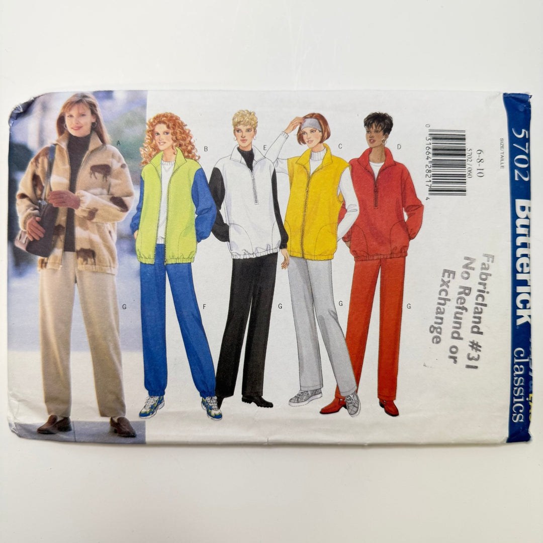 Sewing Pattern - Womenswear - Butterick 5702 - True Deadstock supplies Fabric by private - Sustainable Textile | FABCYCLE