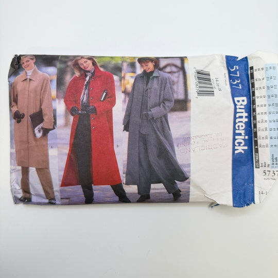 Sewing Pattern - Womenswear - Butterick 5737 - True Deadstock supplies Fabric by private - Sustainable Textile | FABCYCLE