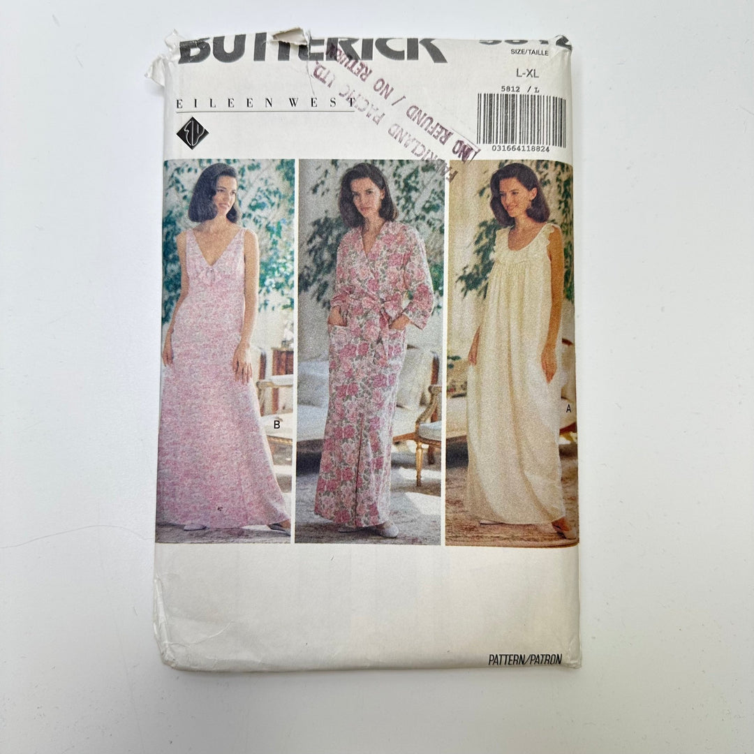 Sewing Pattern - Womenswear - Butterick 5812 - True Deadstock supplies Fabric by private - Sustainable Textile | FABCYCLE