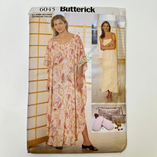 Sewing Pattern - Womenswear - Butterick 6045 - True Deadstock supplies Fabric by private - Sustainable Textile | FABCYCLE