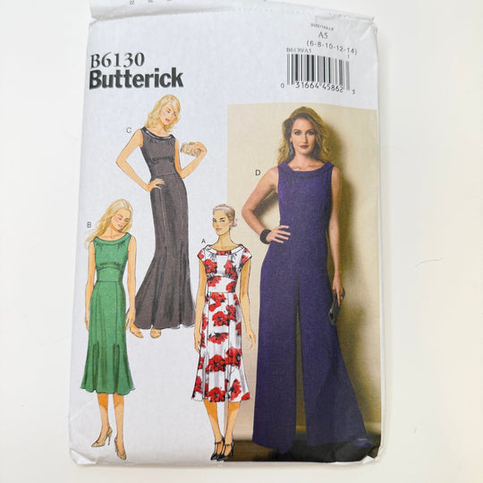Sewing Pattern - Womenswear - Butterick 6130 - True Deadstock supplies Fabric by private - Sustainable Textile | FABCYCLE