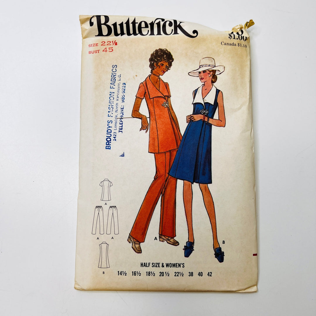 Sewing Pattern - Womenswear - Butterick 6170 - True Deadstock supplies Fabric by private - Sustainable Textile | FABCYCLE