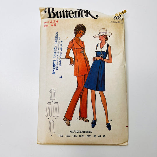 Sewing Pattern - Womenswear - Butterick 6170 - True Deadstock supplies Fabric by private - Sustainable Textile | FABCYCLE