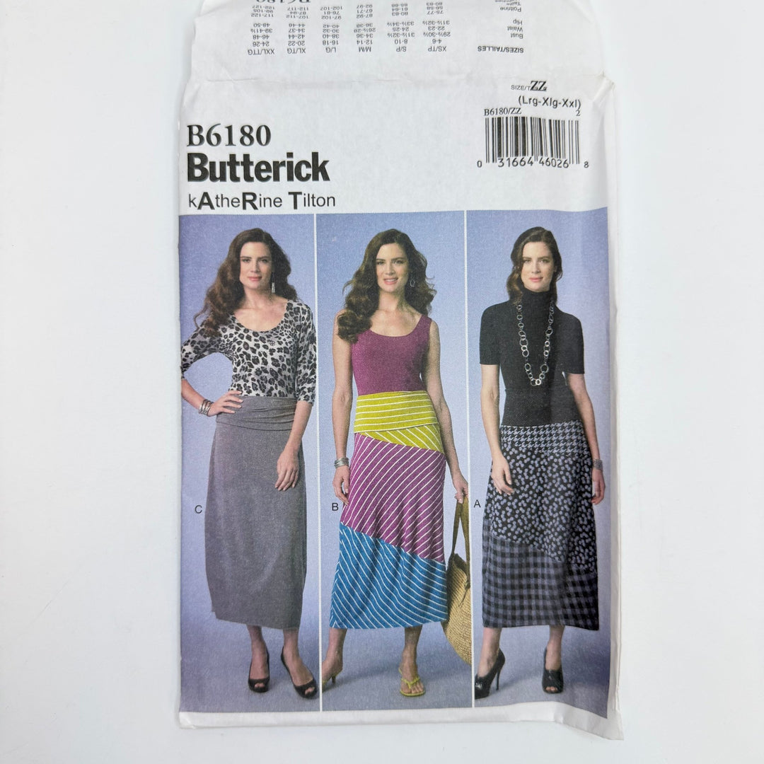 Sewing Pattern - Womenswear - Butterick 6180 - True Deadstock supplies Fabric by private - Sustainable Textile | FABCYCLE
