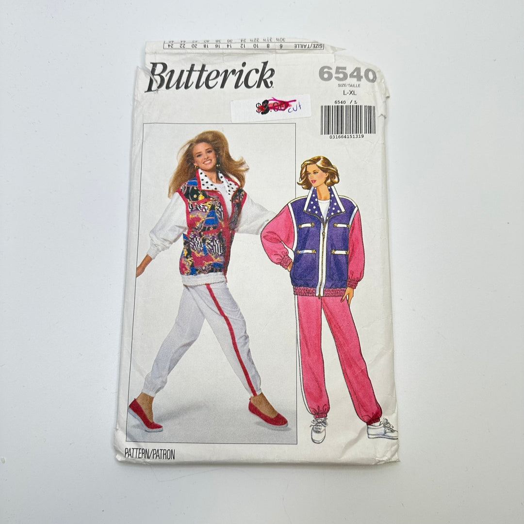 Sewing Pattern - Womenswear - Butterick 6540 - True Deadstock supplies Fabric by private - Sustainable Textile | FABCYCLE