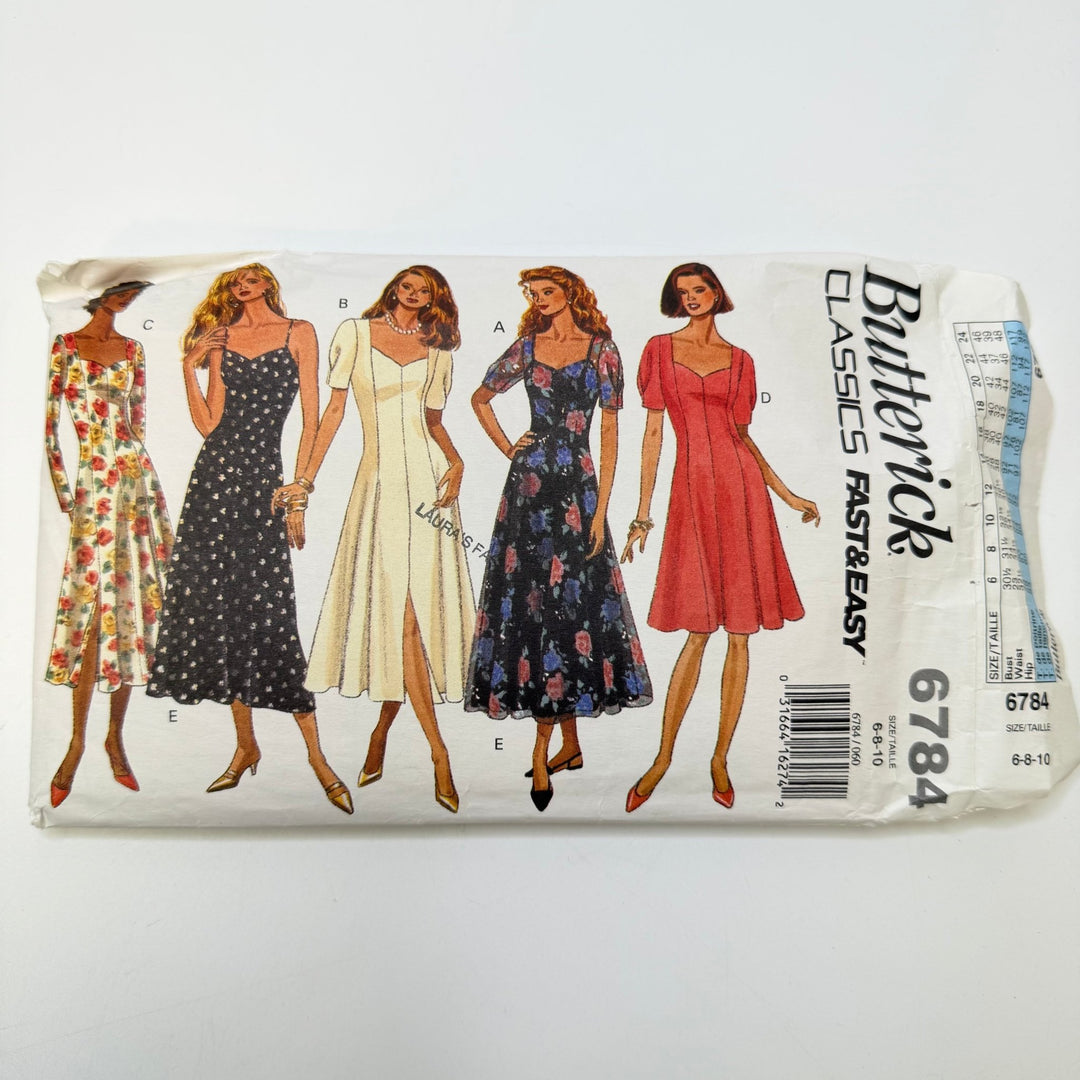 Sewing Pattern - Womenswear - Butterick 6784 - True Deadstock supplies Fabric by private - Sustainable Textile | FABCYCLE