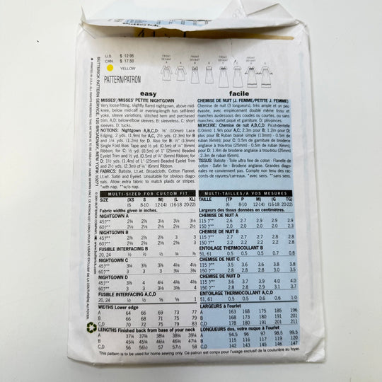 Sewing Pattern - Womenswear - Butterick 6838 - True Deadstock supplies Fabric by private - Sustainable Textile | FABCYCLE