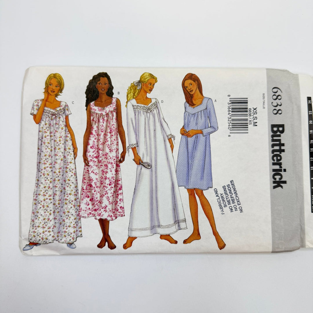 Sewing Pattern - Womenswear - Butterick 6838 - True Deadstock supplies Fabric by private - Sustainable Textile | FABCYCLE