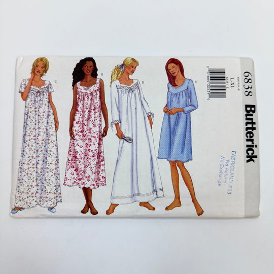 Sewing Pattern - Womenswear - Butterick 6838 - True Deadstock supplies Fabric by private - Sustainable Textile | FABCYCLE