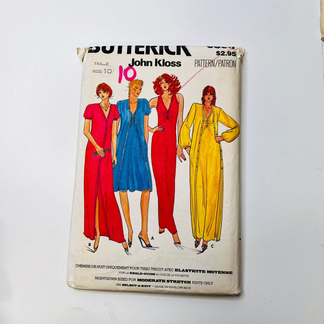 Sewing Pattern - Womenswear - Butterick 6856 - True Deadstock supplies Fabric by private - Sustainable Textile | FABCYCLE