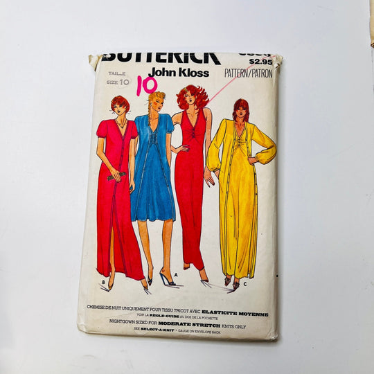 Sewing Pattern - Womenswear - Butterick 6856 - True Deadstock supplies Fabric by private - Sustainable Textile | FABCYCLE