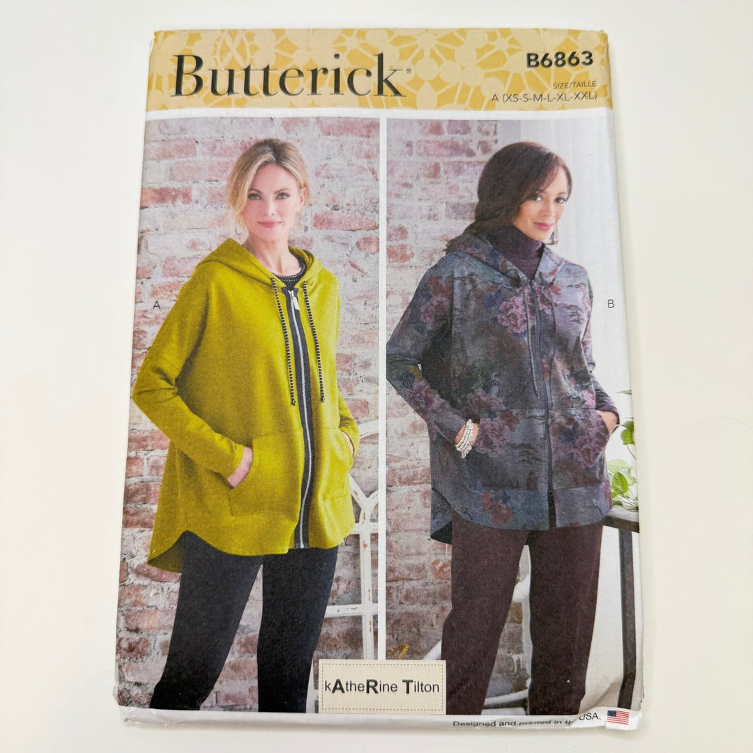 Sewing Pattern - Womenswear - Butterick 6863 - True Deadstock supplies Fabric by private - Sustainable Textile | FABCYCLE