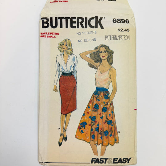 Sewing Pattern - Womenswear - Butterick 6896 - True Deadstock supplies Fabric by private - Sustainable Textile | FABCYCLE