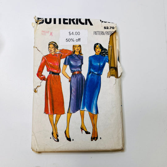 Sewing Pattern - Womenswear - Butterick 6905 - True Deadstock supplies Fabric by private - Sustainable Textile | FABCYCLE