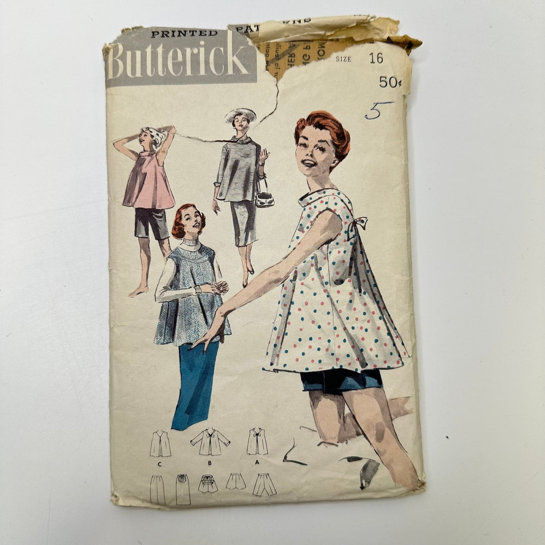 Sewing Pattern - Womenswear - Butterick 7586 - True Deadstock supplies Fabric by private - Sustainable Textile | FABCYCLE