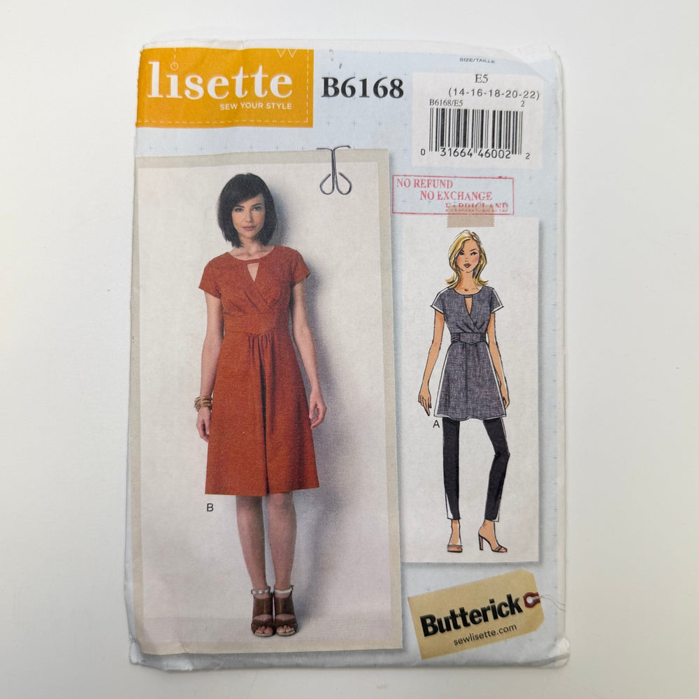 Sewing Pattern - Womenswear - Lisette B6168 - True Deadstock supplies Fabric by private - Sustainable Textile | FABCYCLE