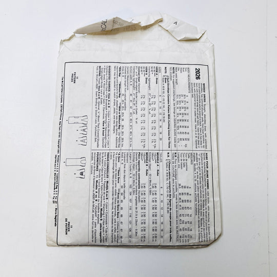 Sewing Pattern - Womenswear - McCall&
