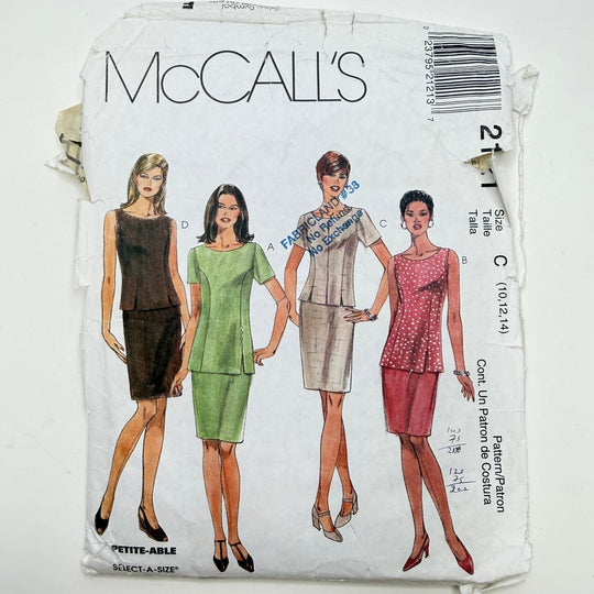 Sewing Pattern - Womenswear - McCall&