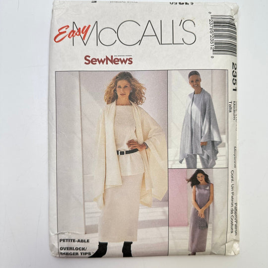 Sewing Pattern - Womenswear - McCall&