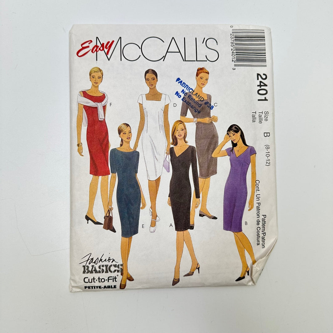 Sewing Pattern - Womenswear - McCall&