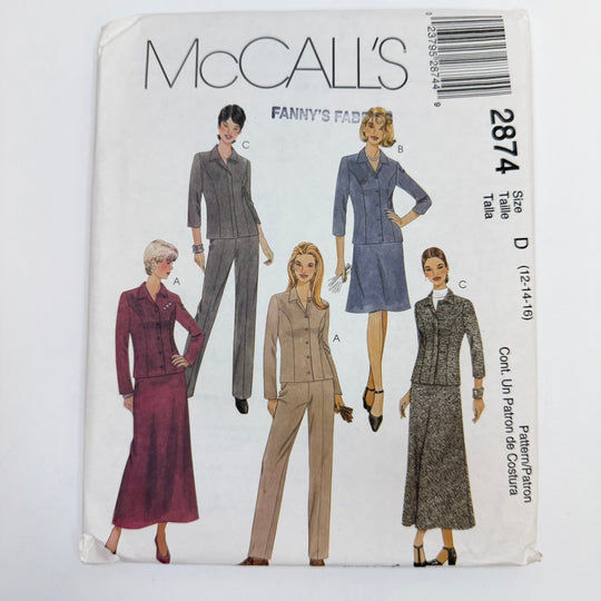 Sewing Pattern - Womenswear - McCall&