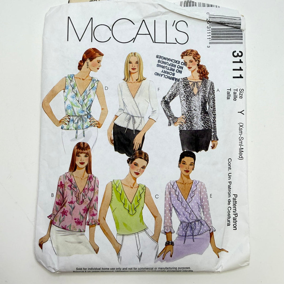 Sewing Pattern - Womenswear - McCall&