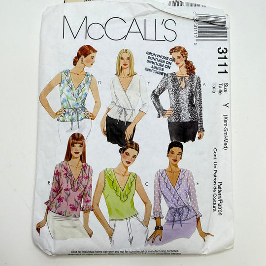 Sewing Pattern - Womenswear - McCall&