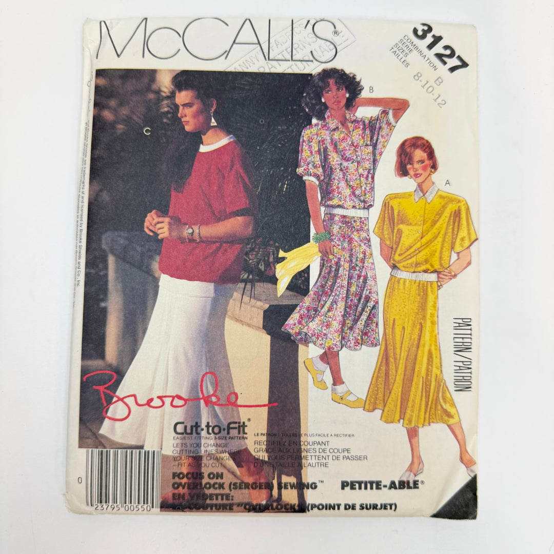 Sewing Pattern - Womenswear - McCall's 3127 - True Deadstock supplies Fabric by private - Sustainable Textile | FABCYCLE