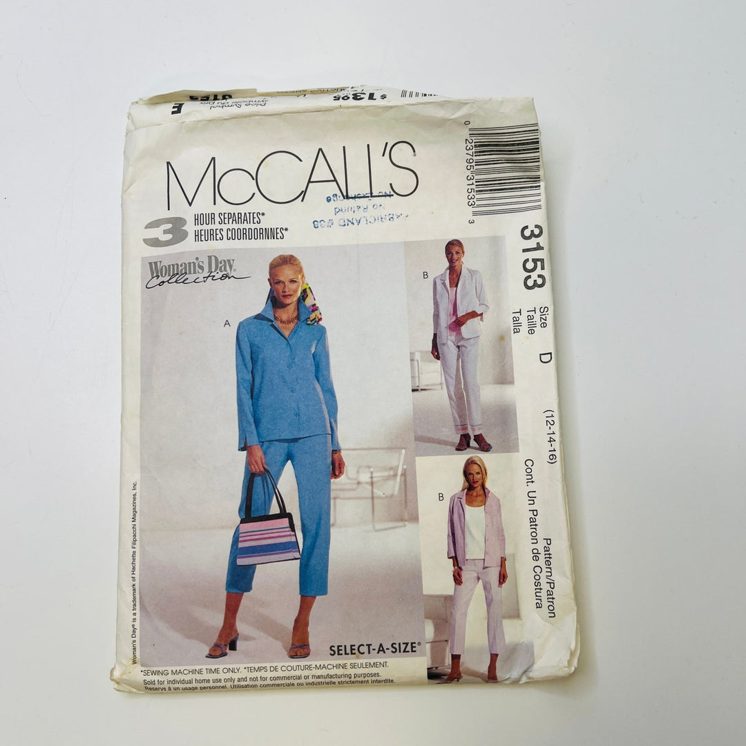 Sewing Pattern - Womenswear - McCall&