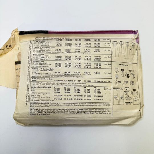 Sewing Pattern - Womenswear - McCall&