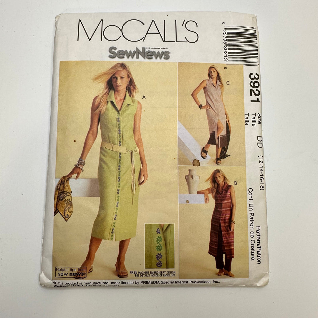 Sewing Pattern - Womenswear - McCall&