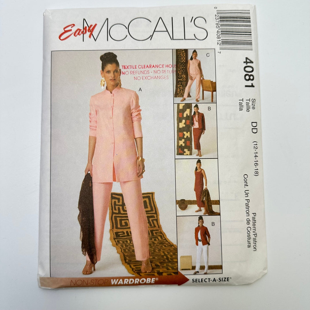 Sewing Pattern - Womenswear - McCall&