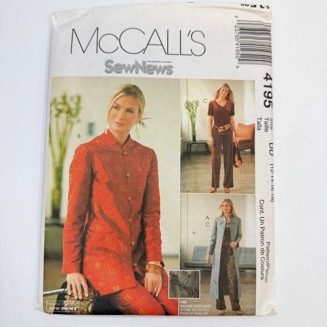 Sewing Pattern - Womenswear - McCall&