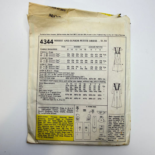 Sewing Pattern - Womenswear - McCall&
