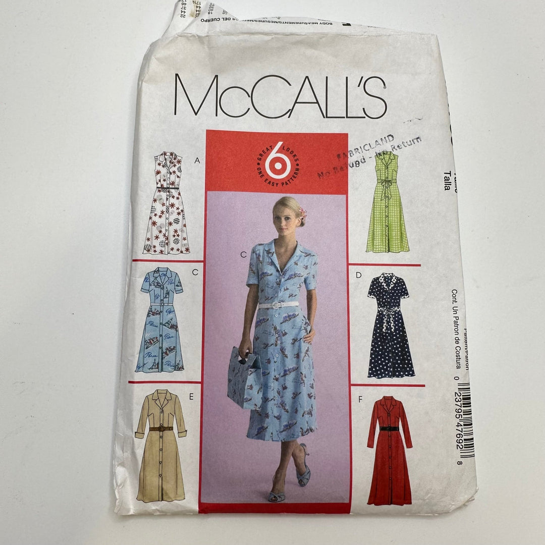 Sewing Pattern - Womenswear - McCall&
