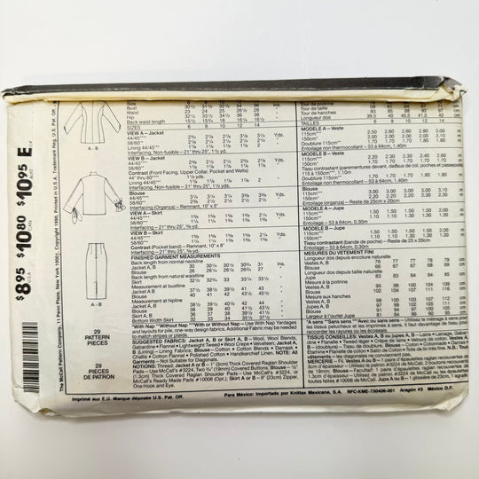 Sewing Pattern - Womenswear - McCall&