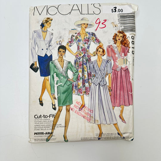 Sewing Pattern - Womenswear - McCall&