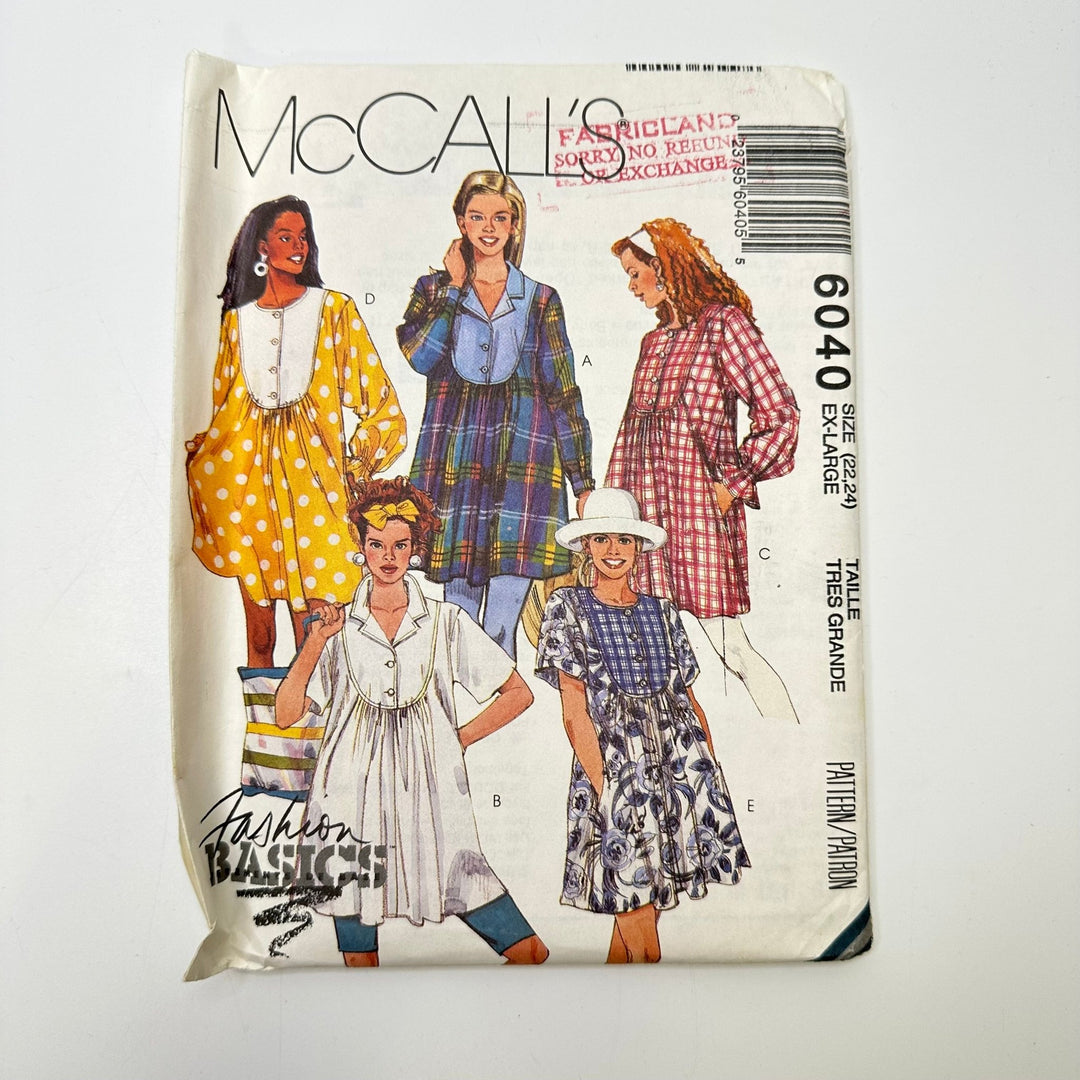 Sewing Pattern - Womenswear - McCall&